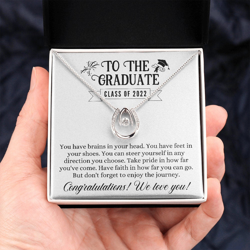 Graduation Gift Necklace For Her, College Graduation Gift For Her, High ...