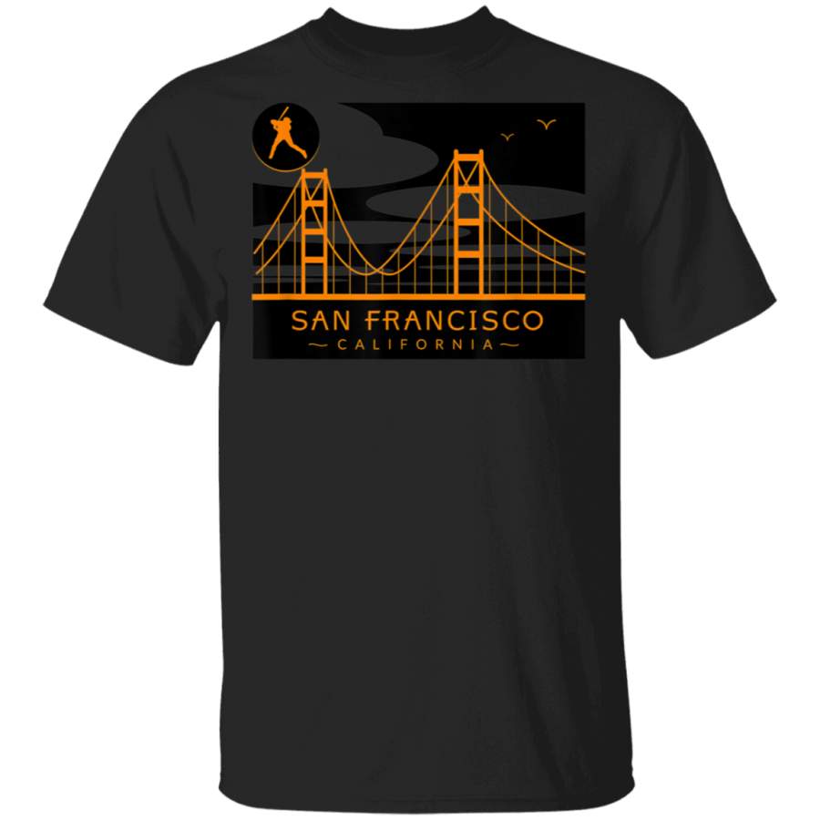 San Francisco Bay Area Baseball TShirt