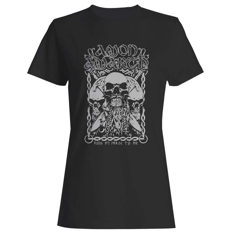 Amon Amarth Bearded Skull Woman’s T-Shirt