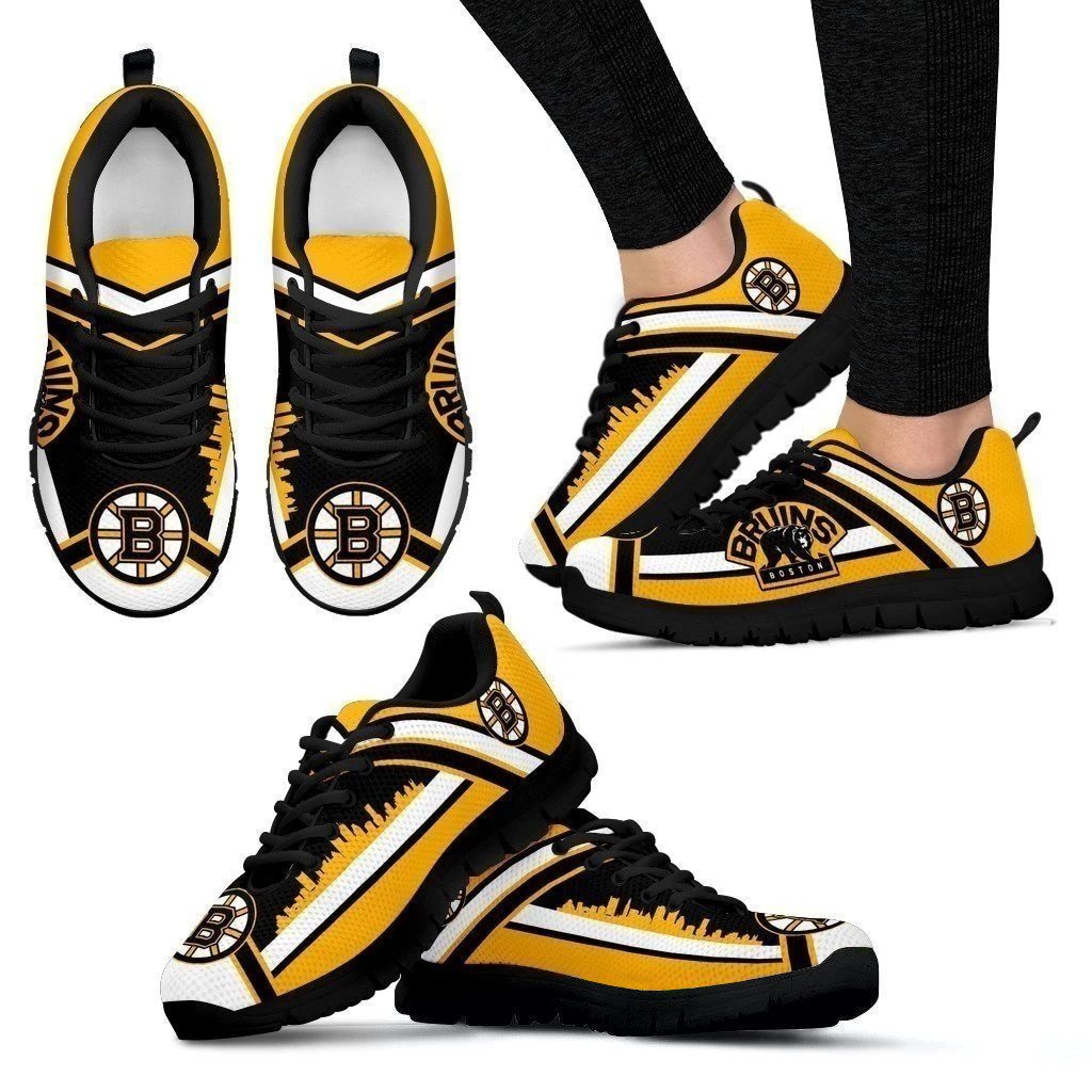 Boston Bruins Women’s Sneakers Hockey Fan