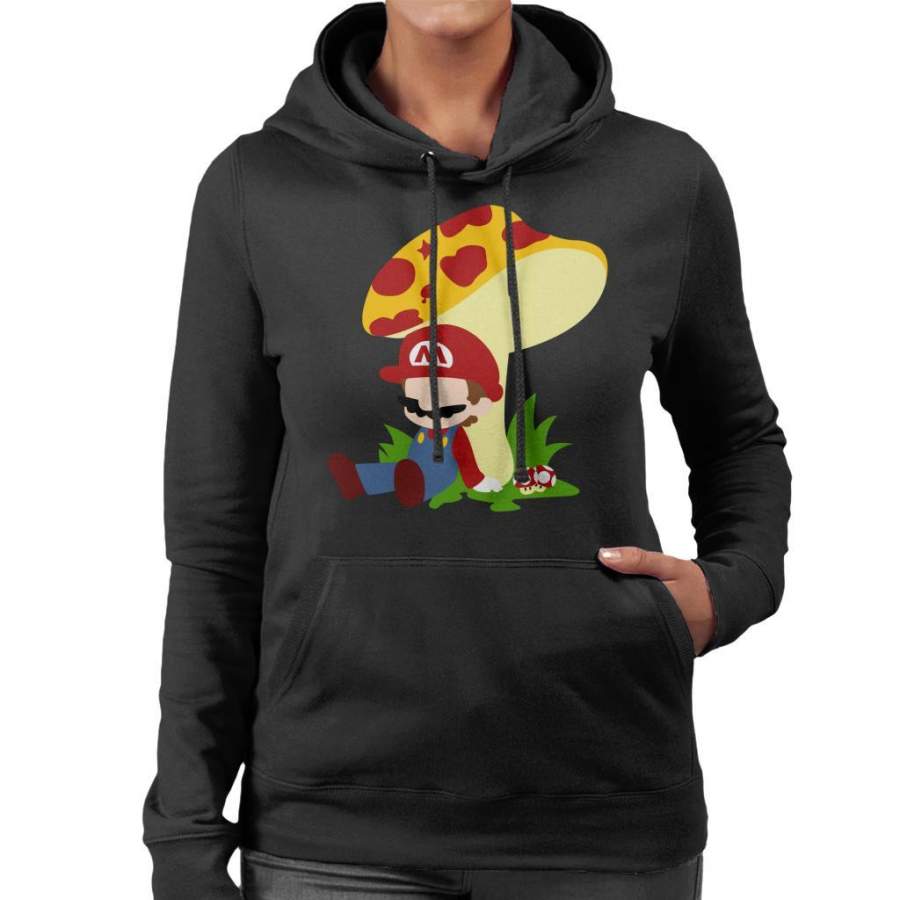 Super Mario Relaxing Time Women’s Hooded Sweatshirt