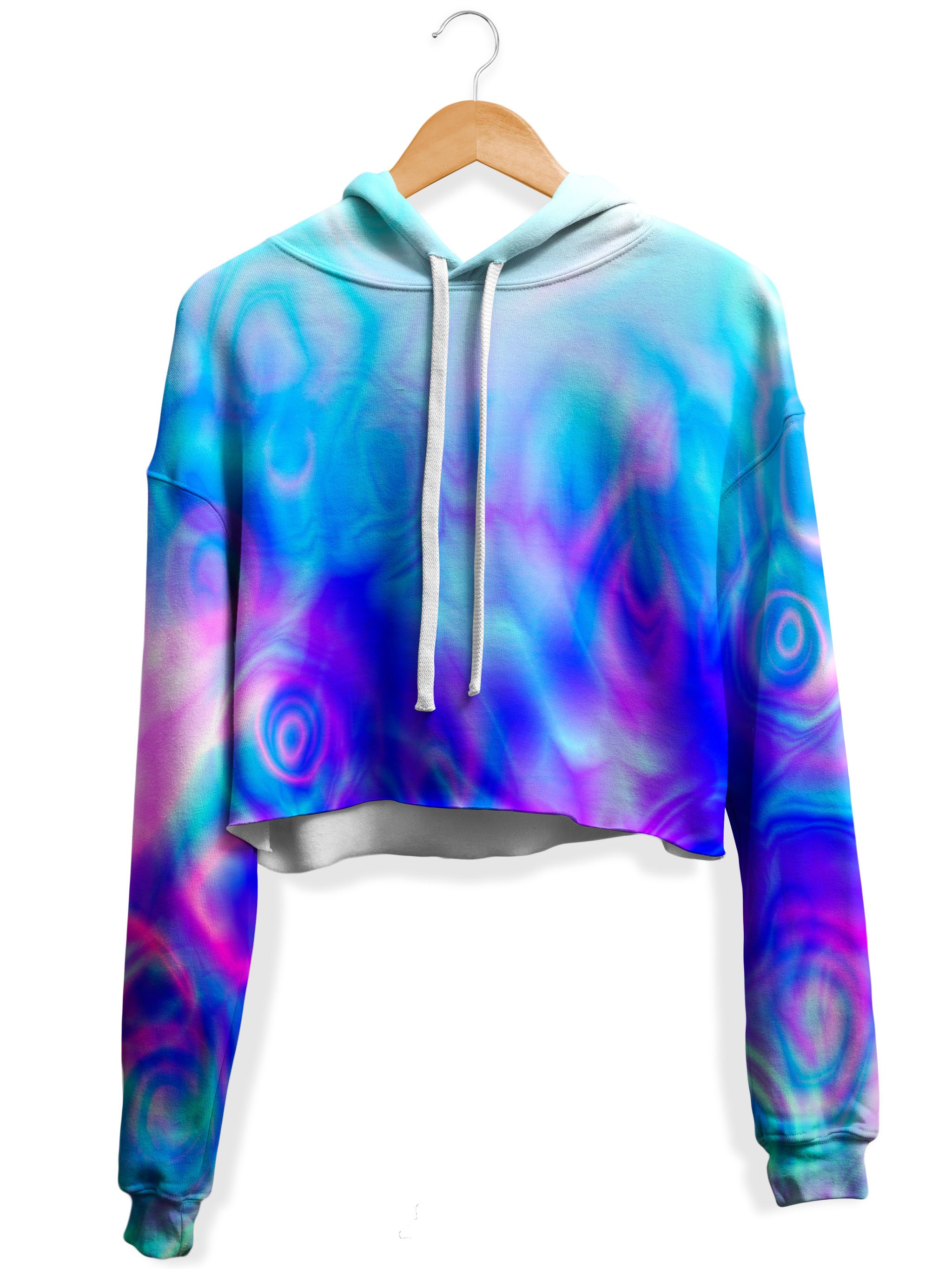 Tundra Candy Fleece Crop Hoodie