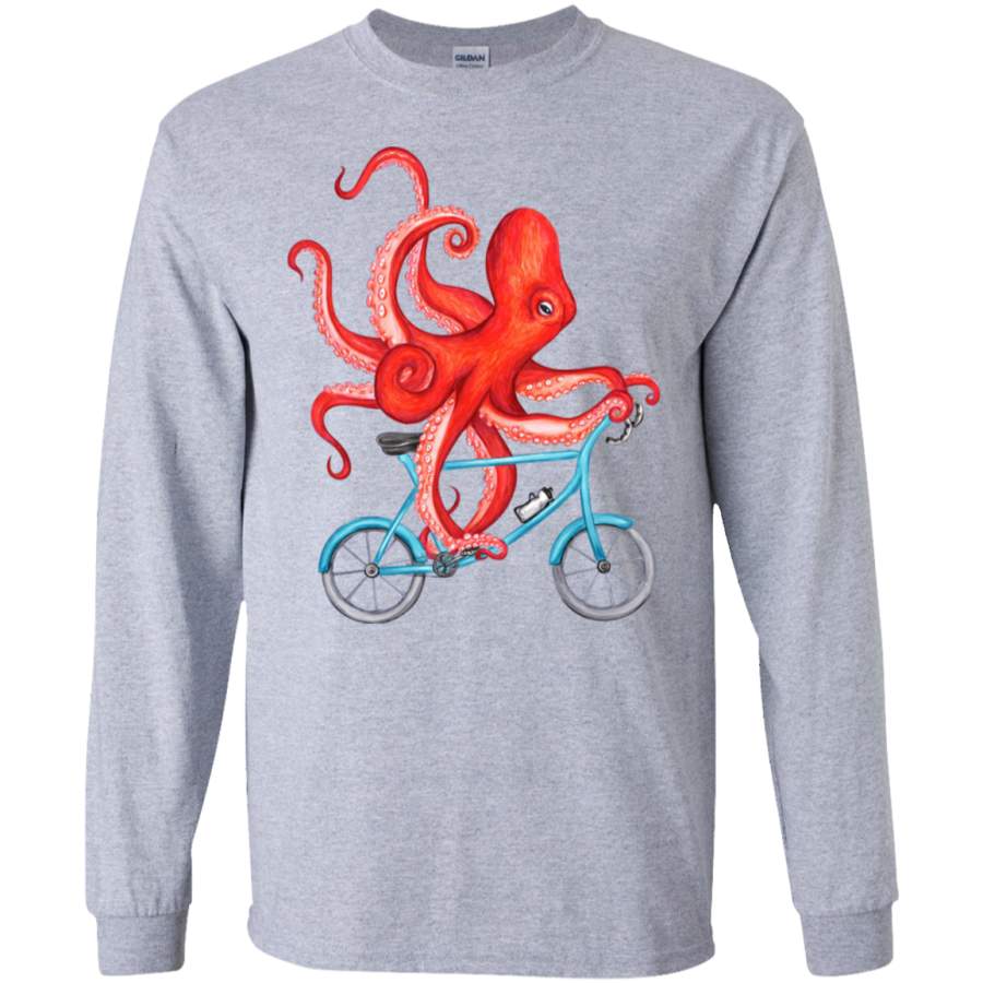 AGR Cycling octopus Long Sleeve T-Shirt