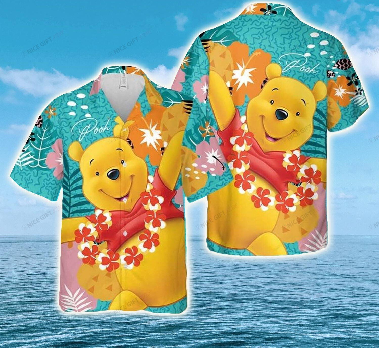 Winnie The Pooh Hawaiian 3D Shirt 3Hs-W4U8