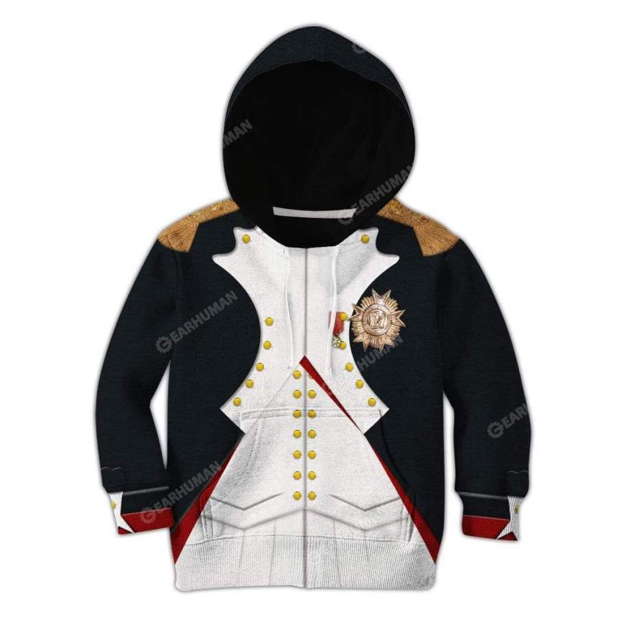 Hoodie Kid Custom Napoleon Bonaparte Apparel