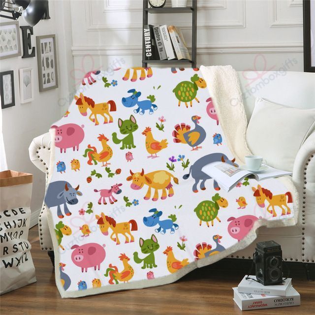 Animal AM2110782CL Fleece Blanket