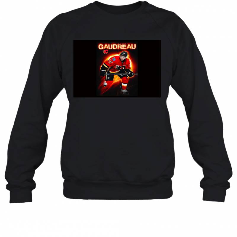 International Calgary Flames Johnny Gaudreau Premium Wall Sweatshirt