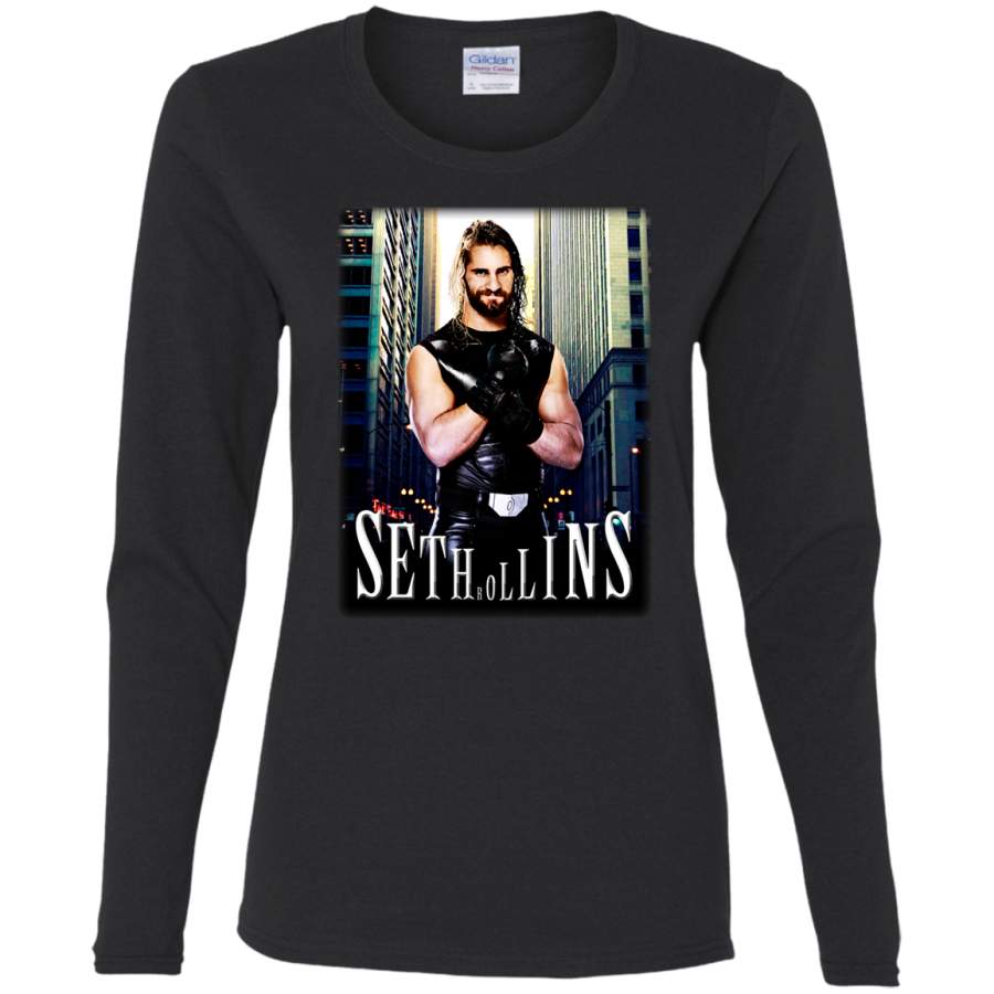 Seth Rollins Mens Ladies LS T-Shirt