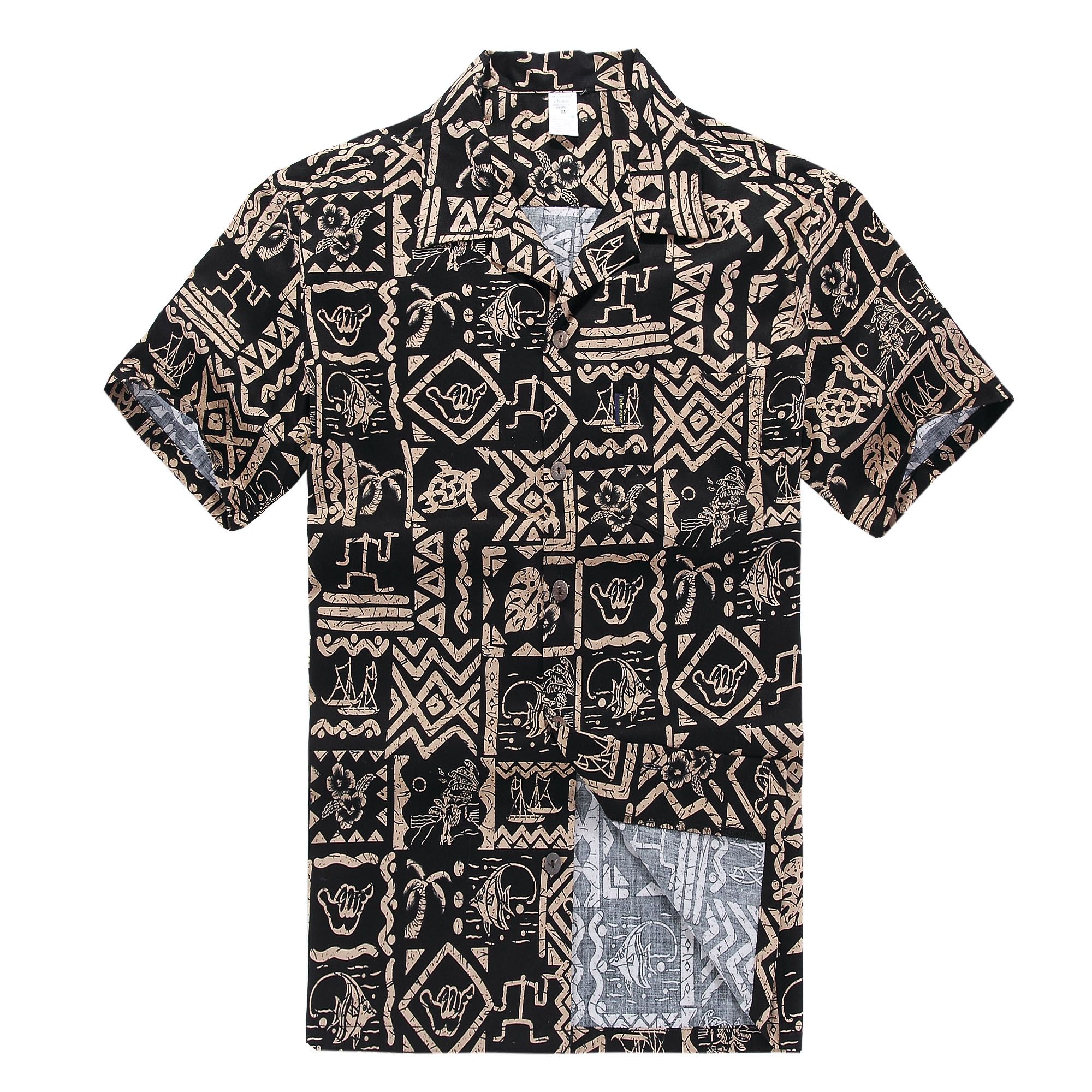 Hang Loose Black Awesome Design Hawaii Shirt Ha73586