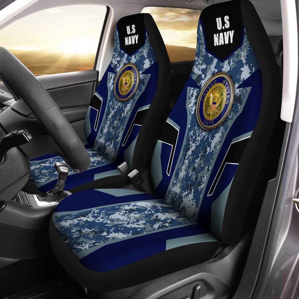 United States Navy Luxury Car Seat Covers Custom