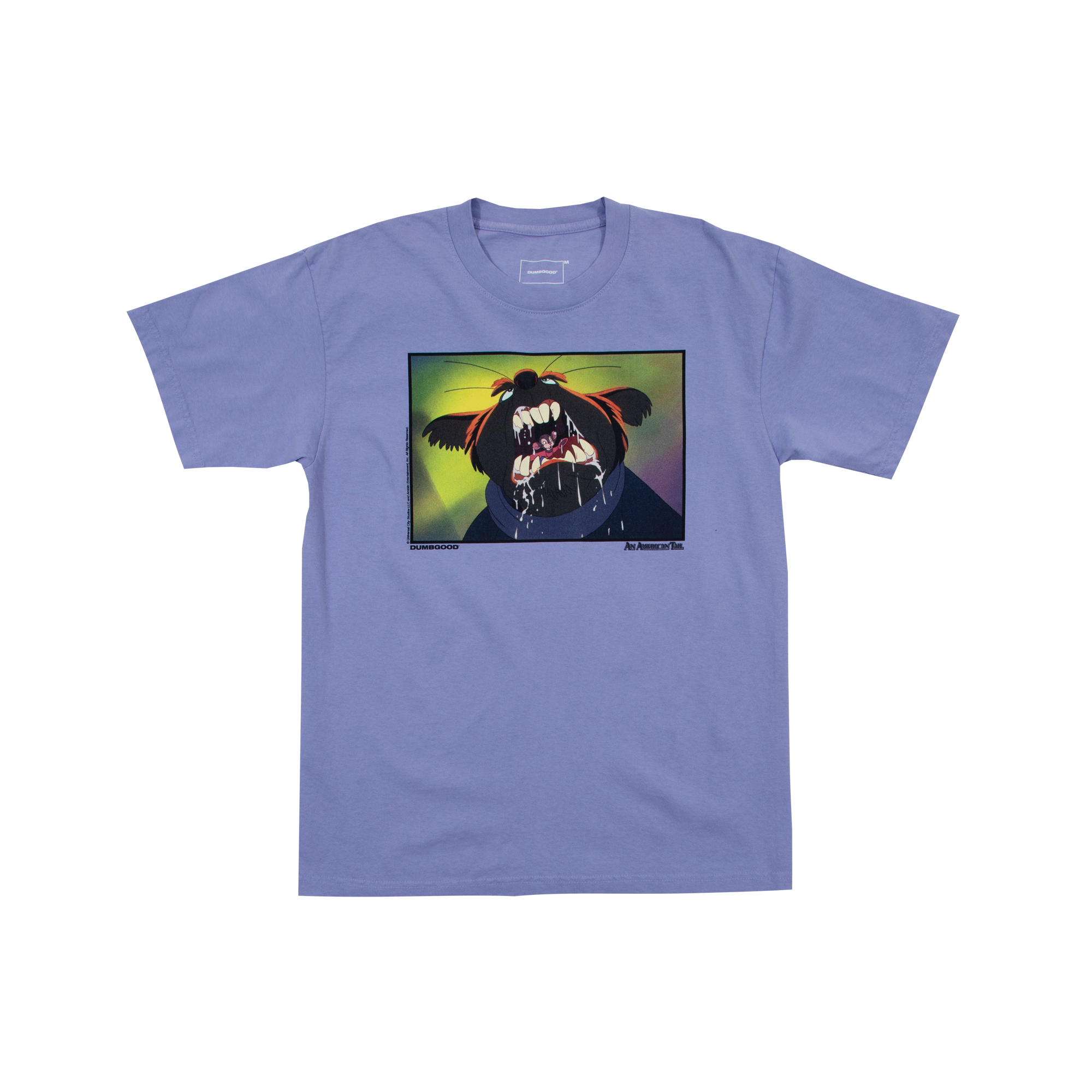 An American Tail Cossack Cat Grape Tee