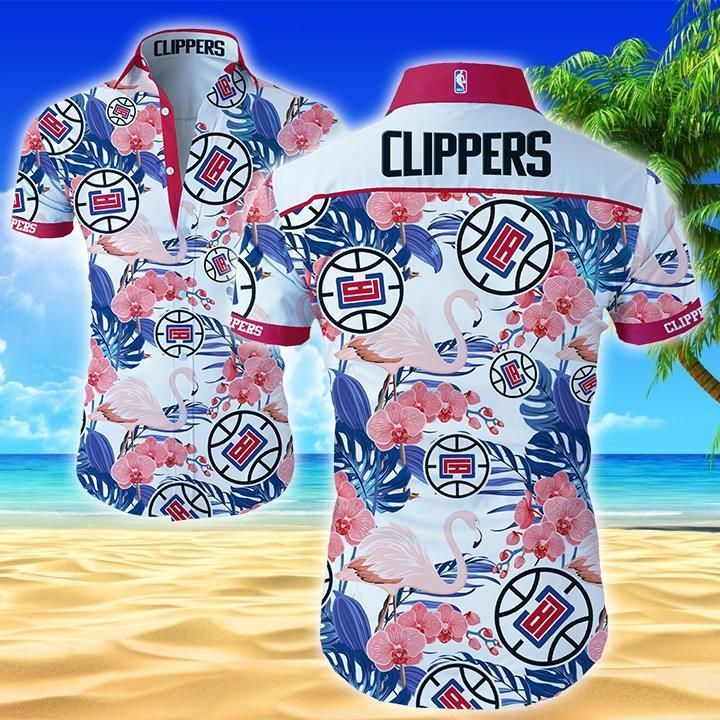 Los Angeles Clippers Hawaiian Shirt - Kittyband Fashion