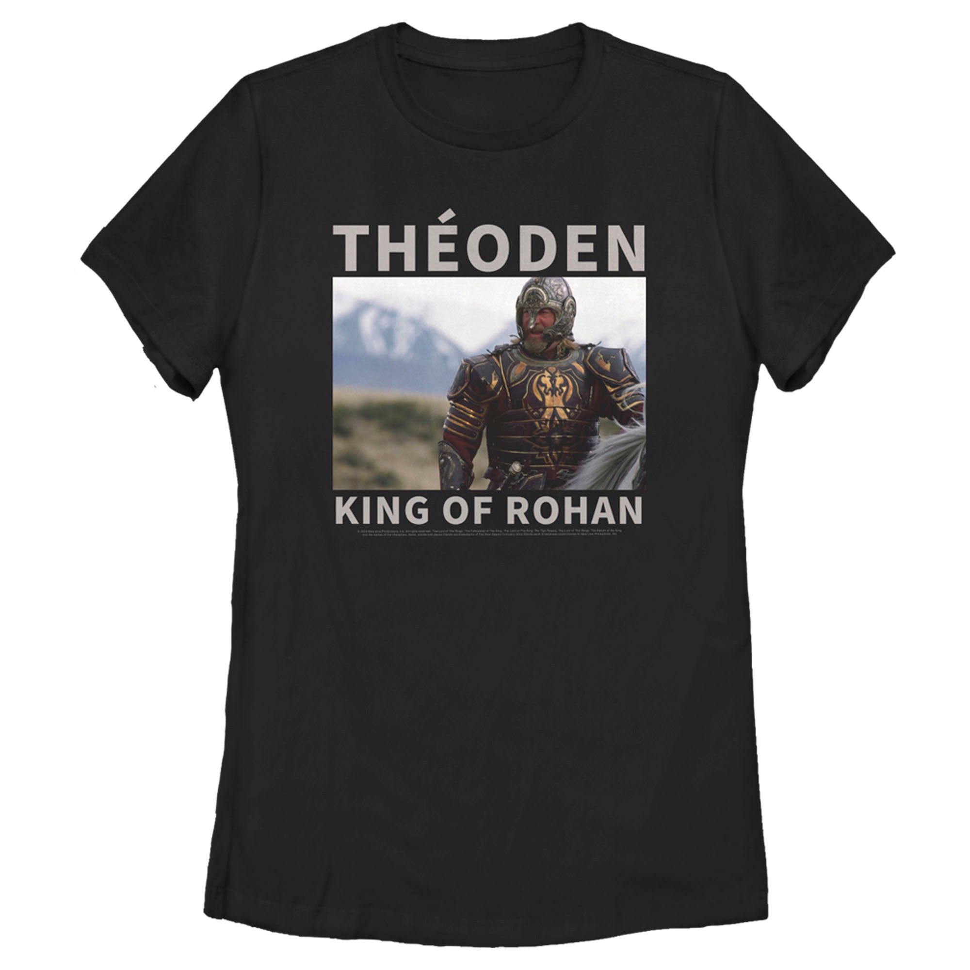 The Lord Of The Rings Women’S Return Of The King Theoden King Of Rohan  T-Shirt