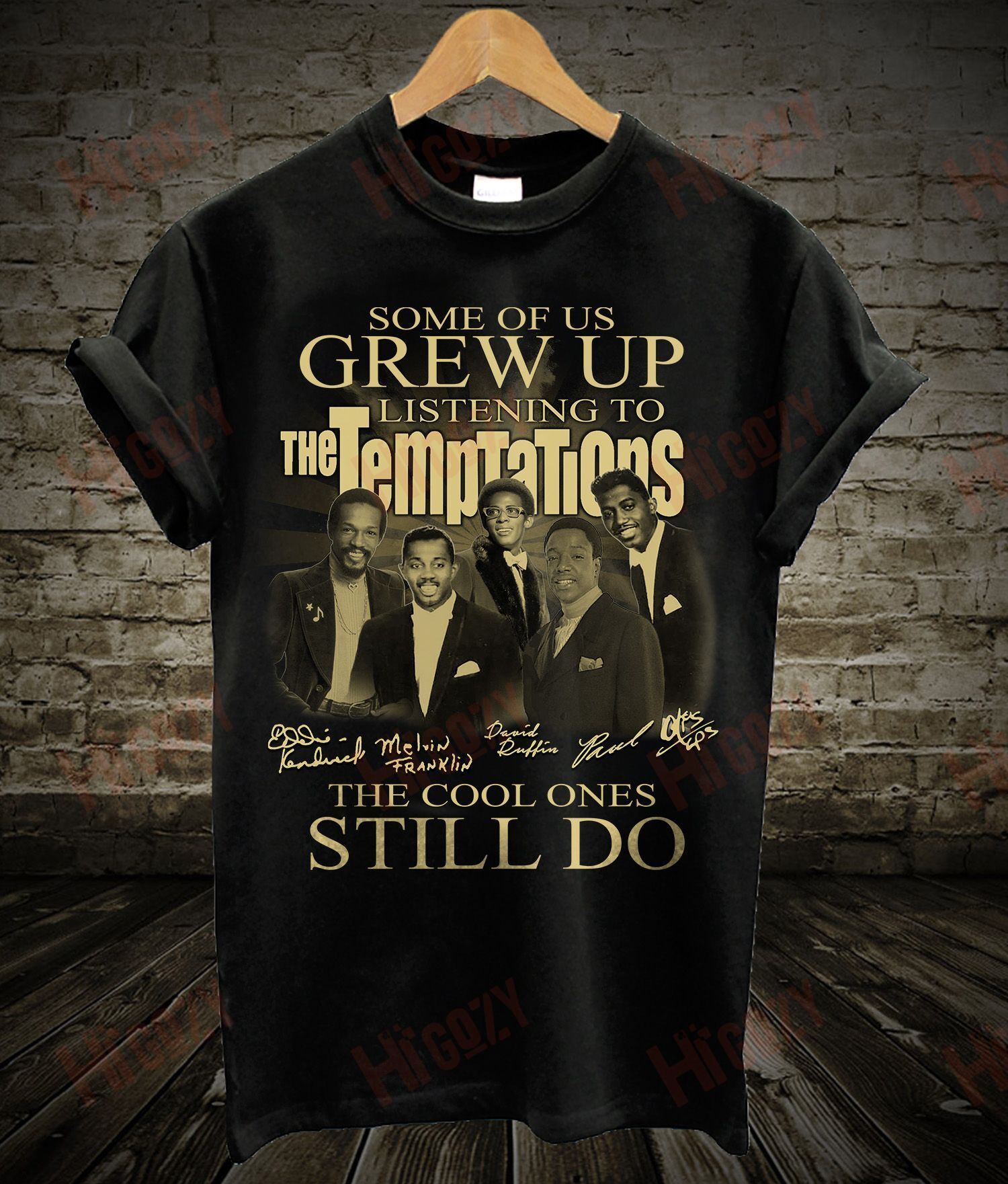 The Temptations Band Shirts, T-Shirt 2D – Spnv287