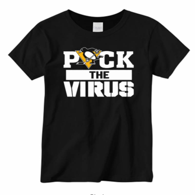 Pittsburgh Penguins Puck The Virus RS T-Shirt