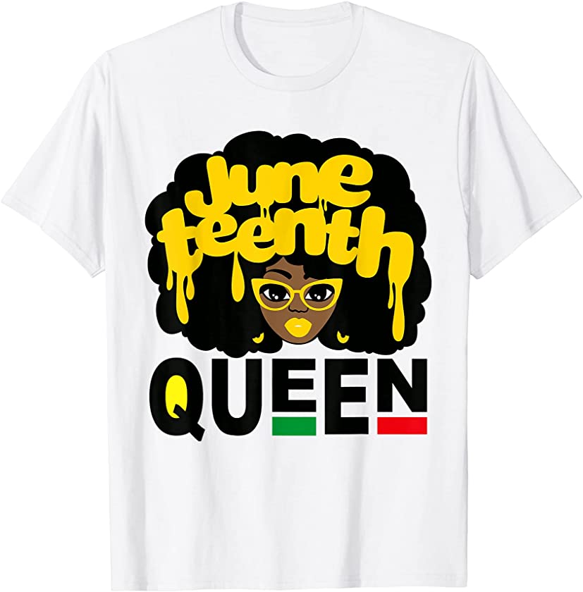 Black Queen Afro unapologetically African Melanin Girl Dope T-Shirt