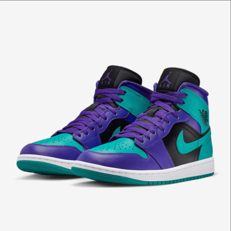 Air JD1 Mid Dark Concord New Emerald 600748