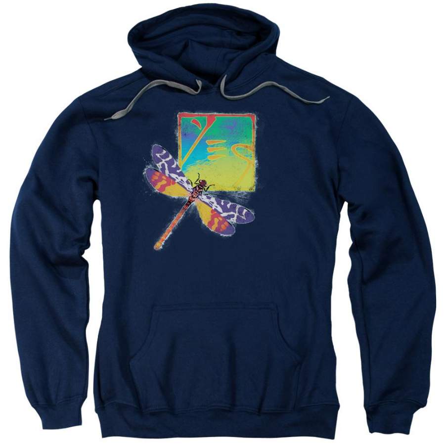 Yes Dragonfly Pullover Hoodie Band Sweatshirt