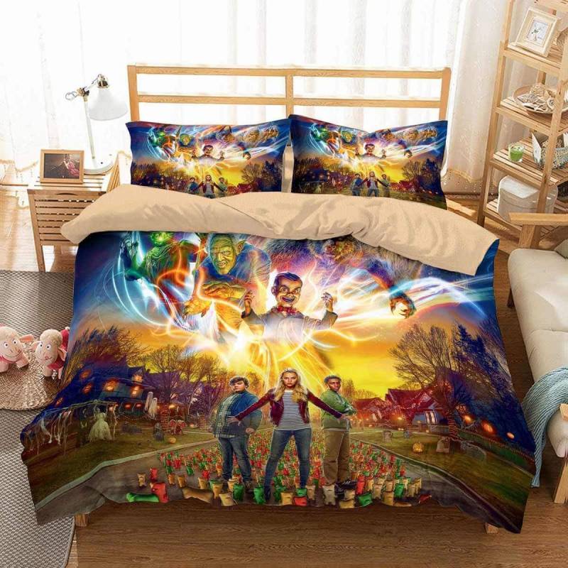 3D Customize Goosebumps 2 Haunted Halloween Bedding Set Duvet Cover Set Bedroom Set Bedlinen