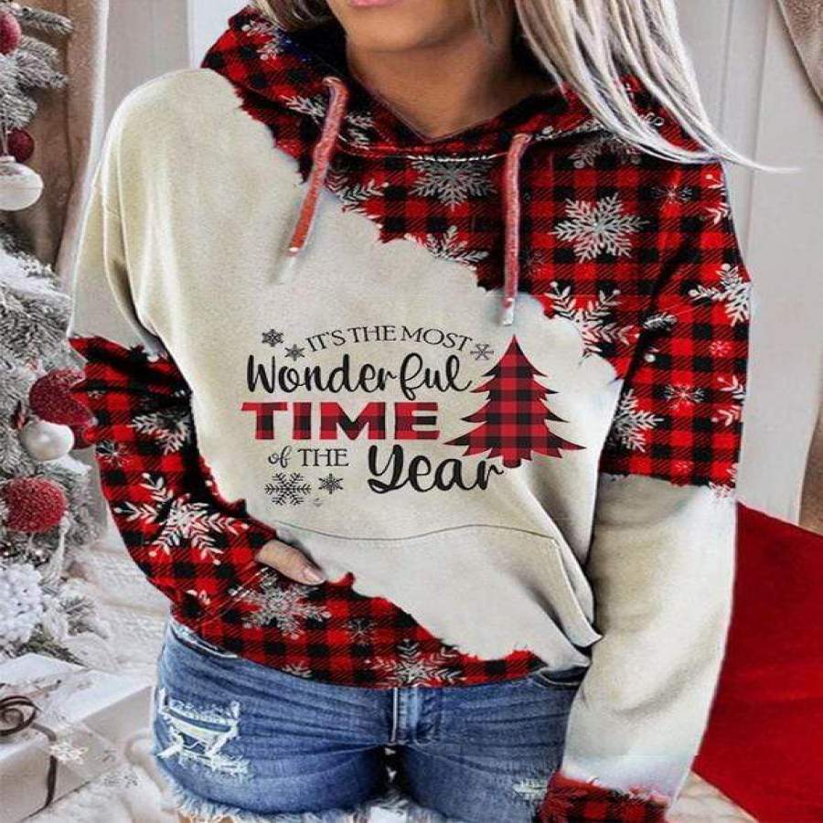 It’s the most wonderful time of the year Christmas 3D All Over Printed Hoodie Sweater #V