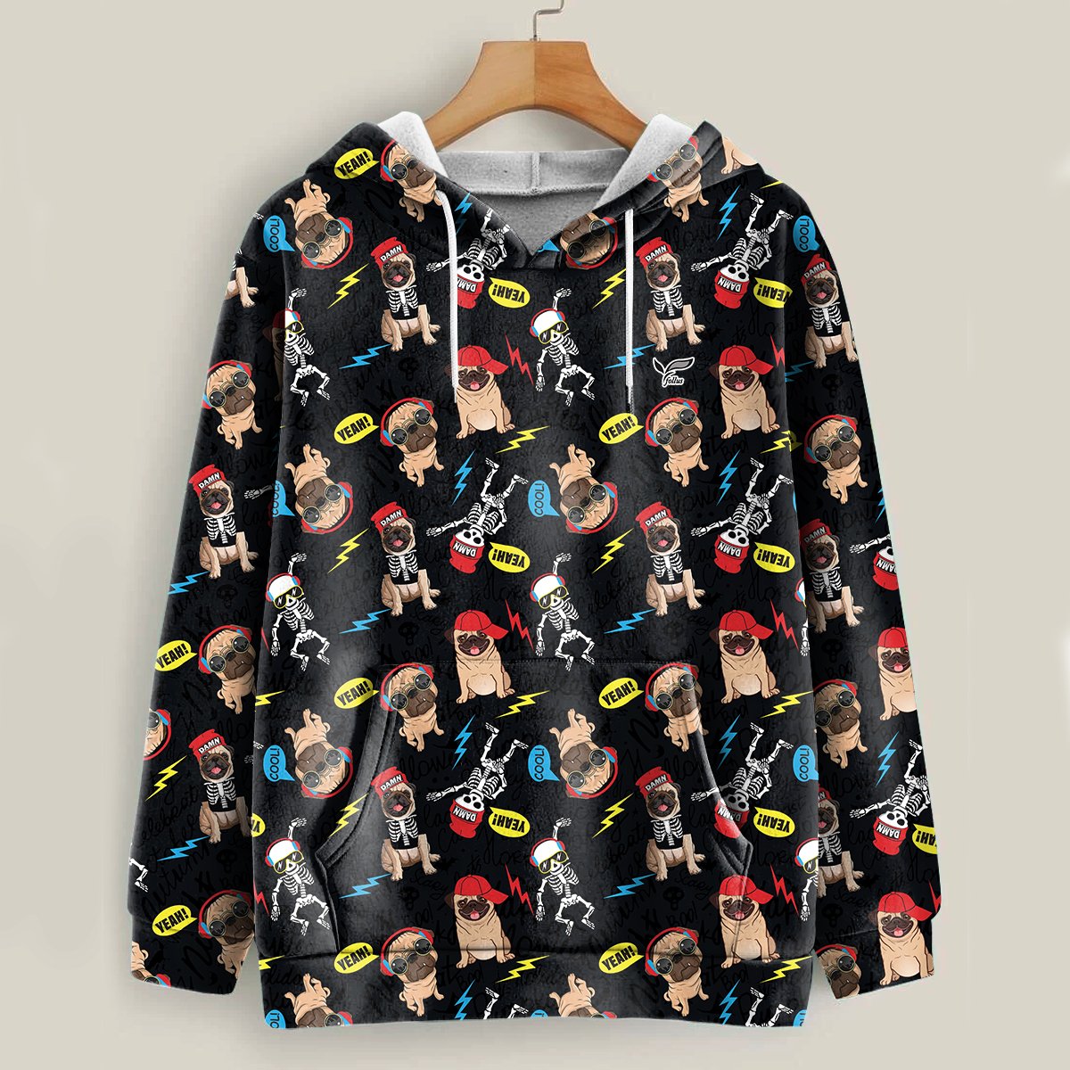 It’S Showtime – Pug Halloween Hoodie