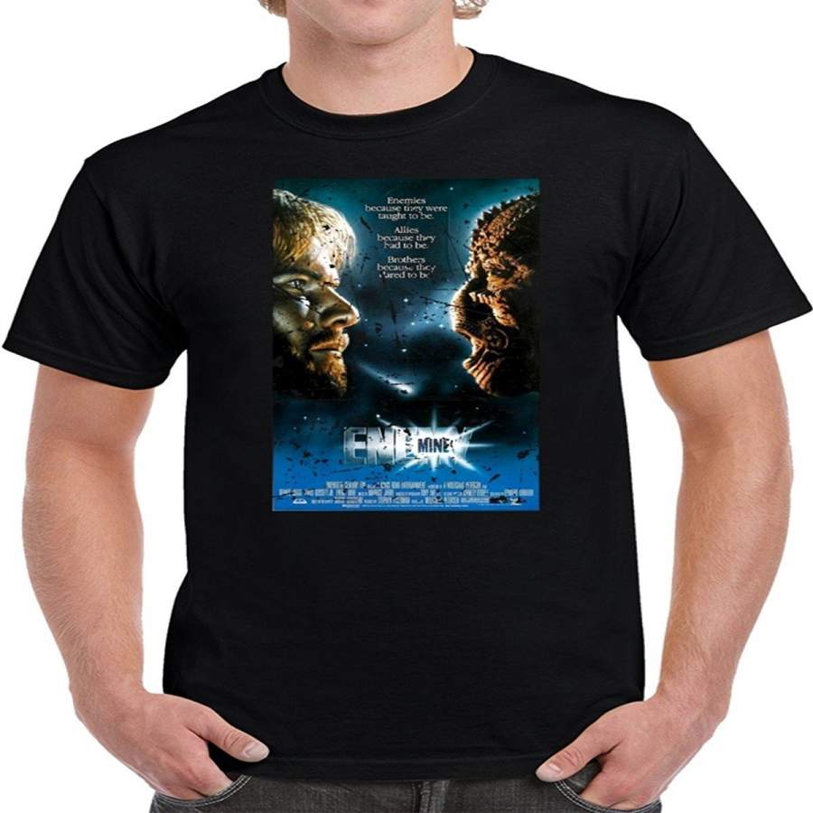 Cool Tshirtczar Cool Cult Classic 1985 Enemy Mine Movie Poster Distressed Men’S T-Shirt