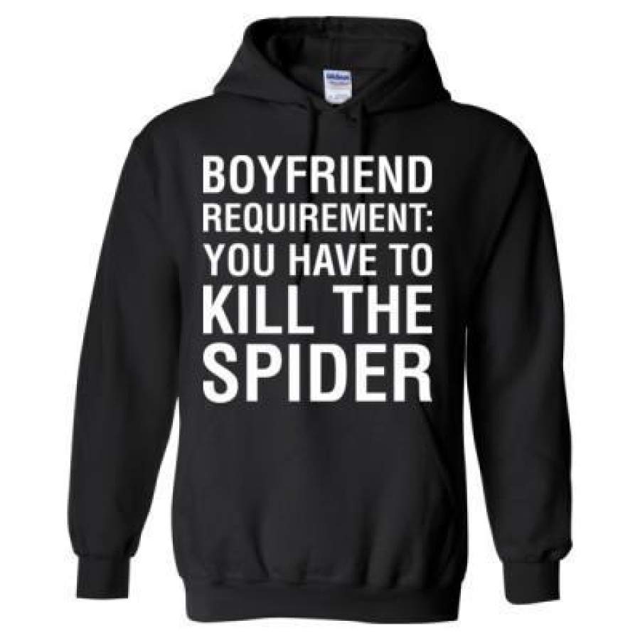 AGR Boyfriend Requirement You Have To Kill The Spider – Heavy Blend™ Hooded Sweatshirt