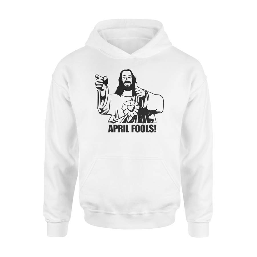 Easter April Fools Buddy Christ Hoodie