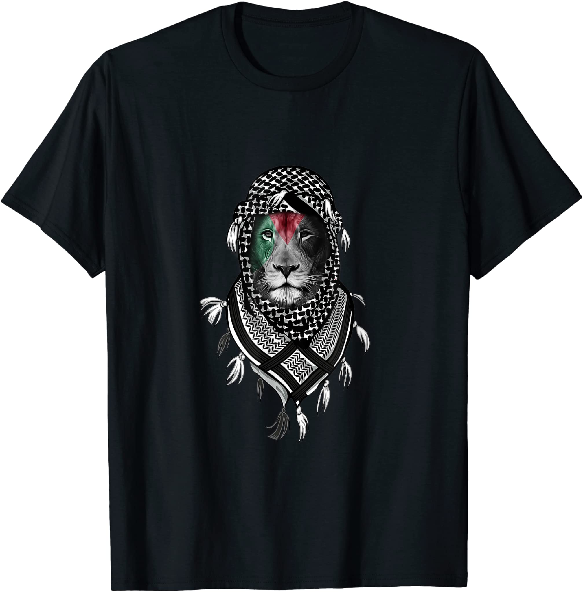 Free Palestine, Palestinian Lion T-Shirt