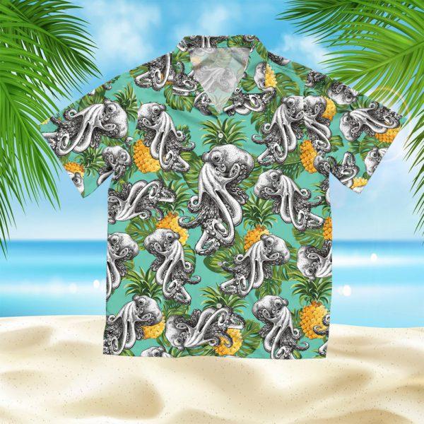 Octopus Summer Hawaii Shirt For Men And Women Ha74061