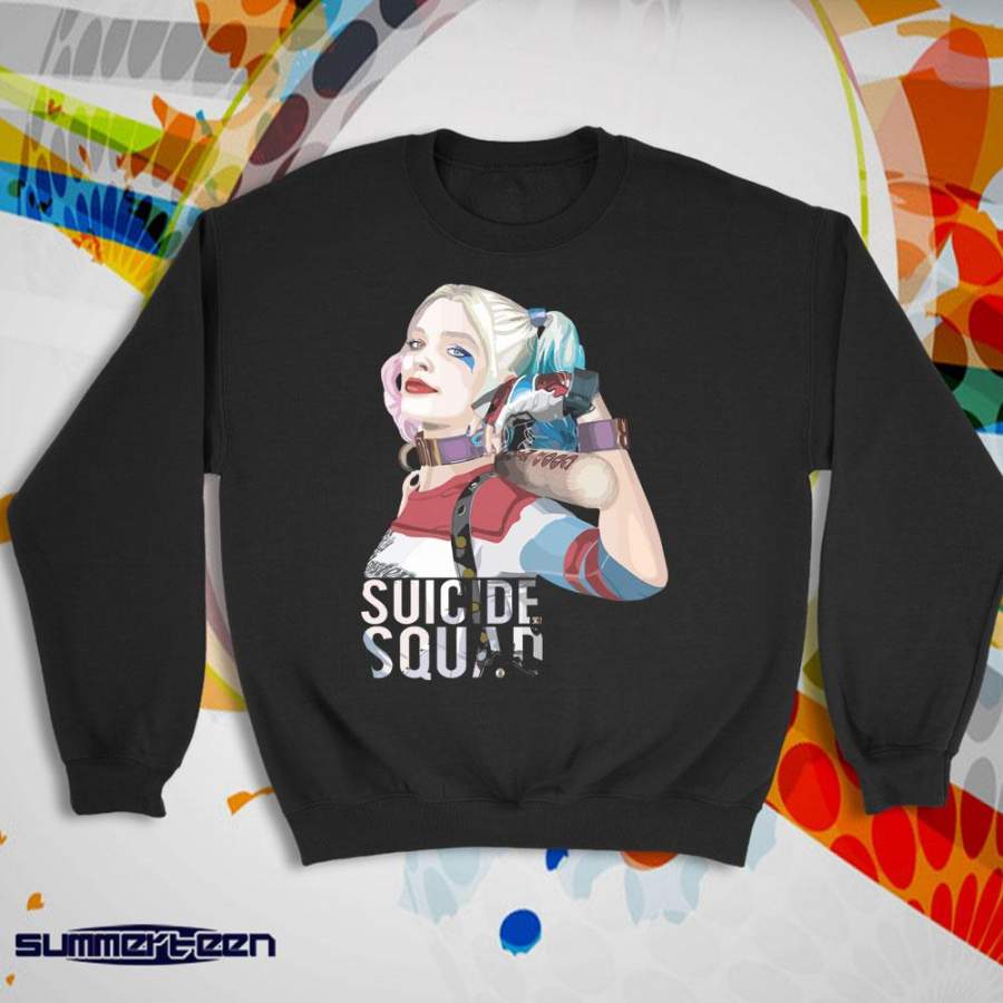 Harley Quinn Suicide Women’S Sweatshirt