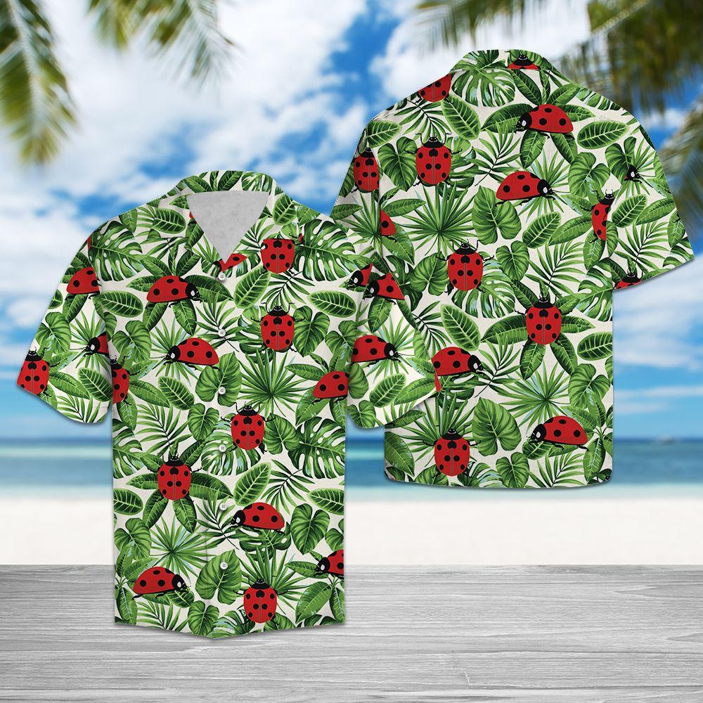 Awesome Ladybug Hawaii Shirt For Hawaii Aloha Ha53170