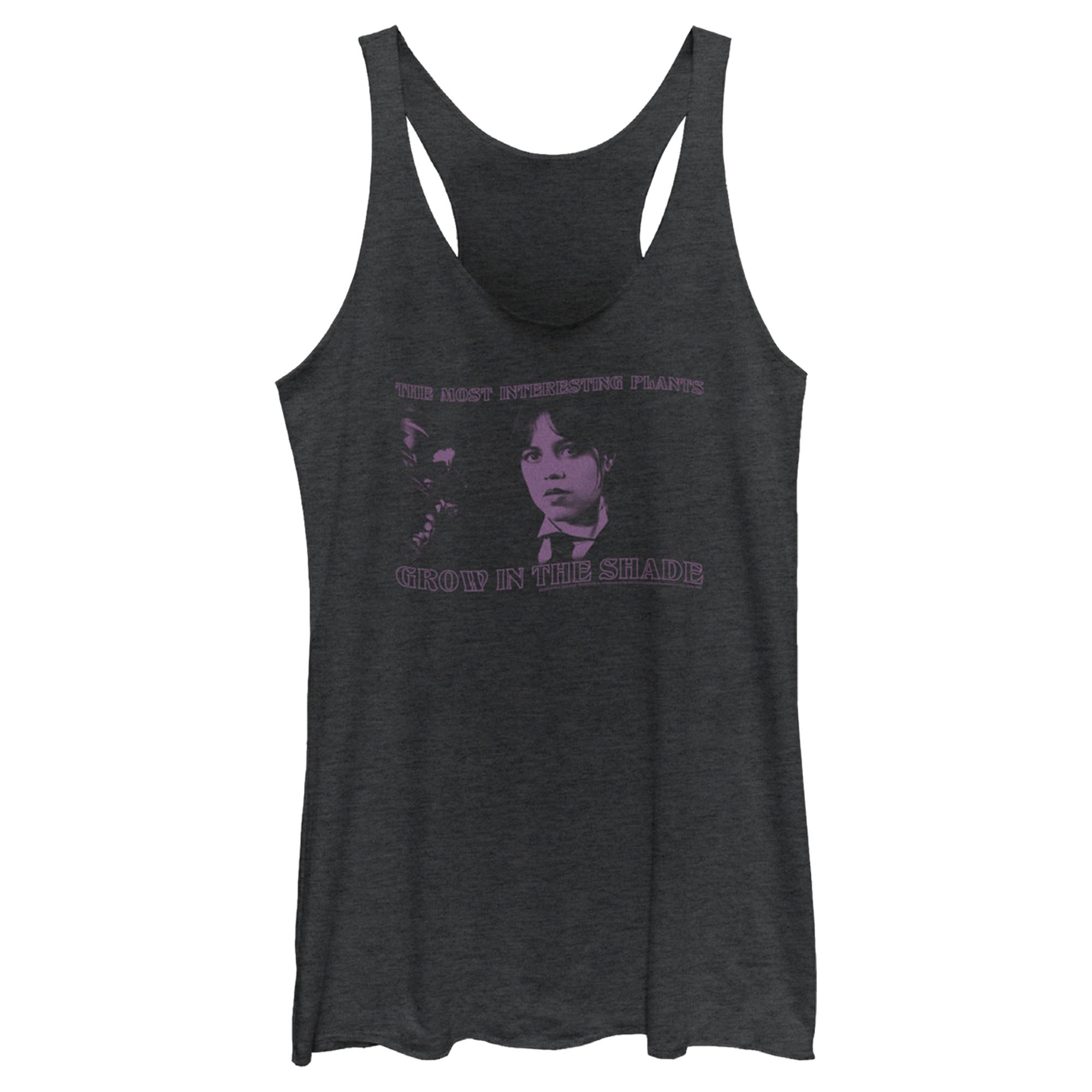 Women’S Wednesday The Most Interesting Plants Grow In The Shade Photo Racerback Tank Top