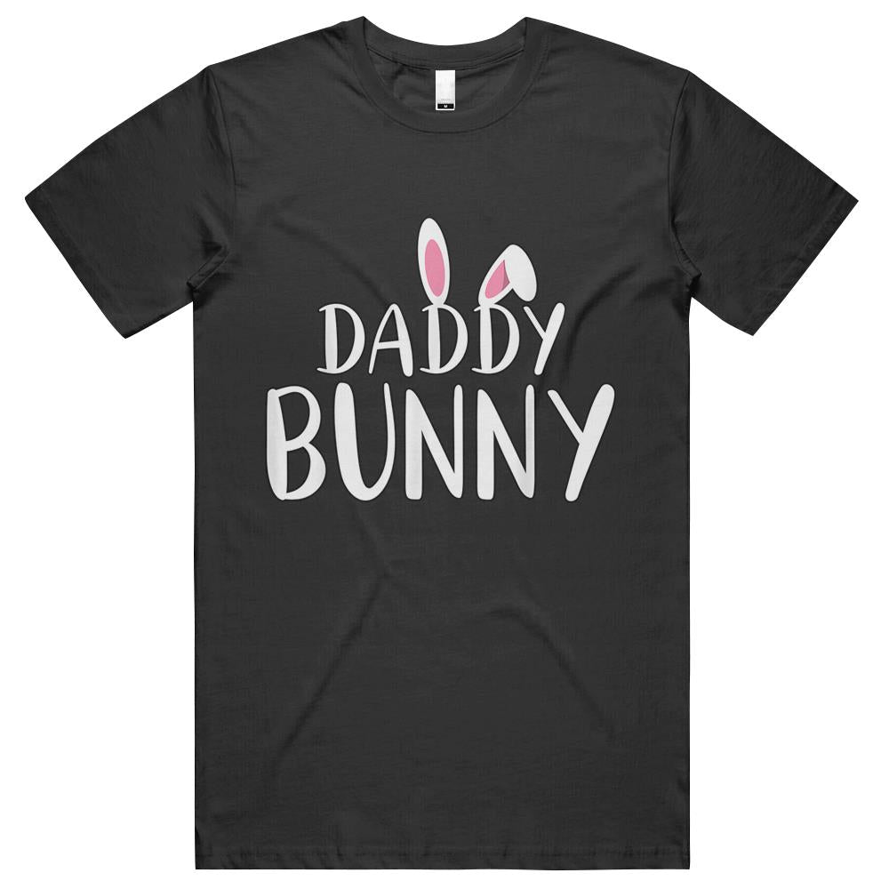 Mens Daddy Bunny Easter Shirt Pregnant Mom Matching Couple Shirts Men T Shirts