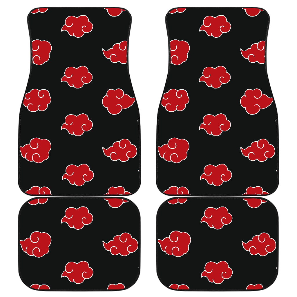 Akatsuki Front And Back Car Floor Mats, Front Car Mat