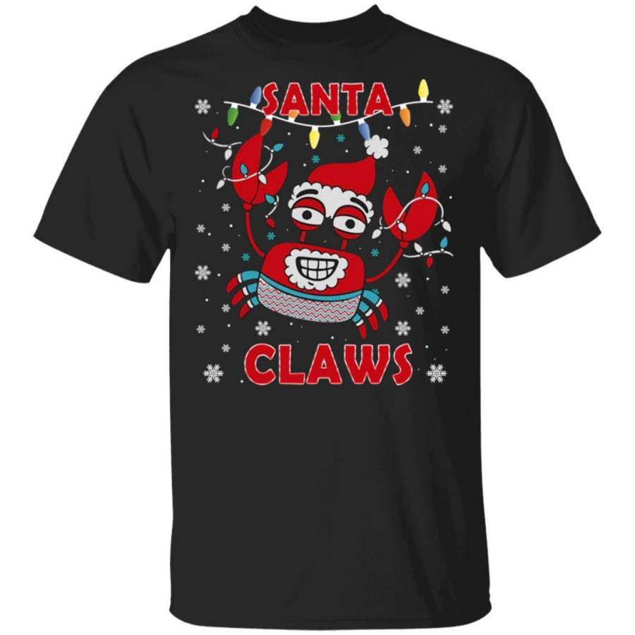 Crab Santa Claws Christmas Sweater