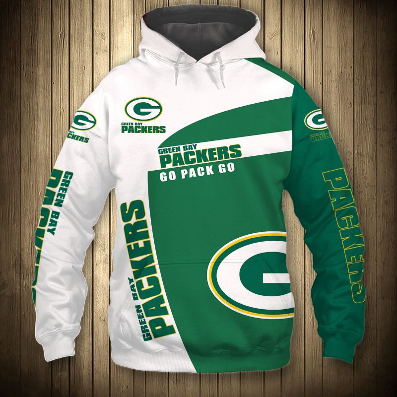 Green Bay Packers Hoodie 3D Cheap Sweatshirt Pullover Gift For Fans