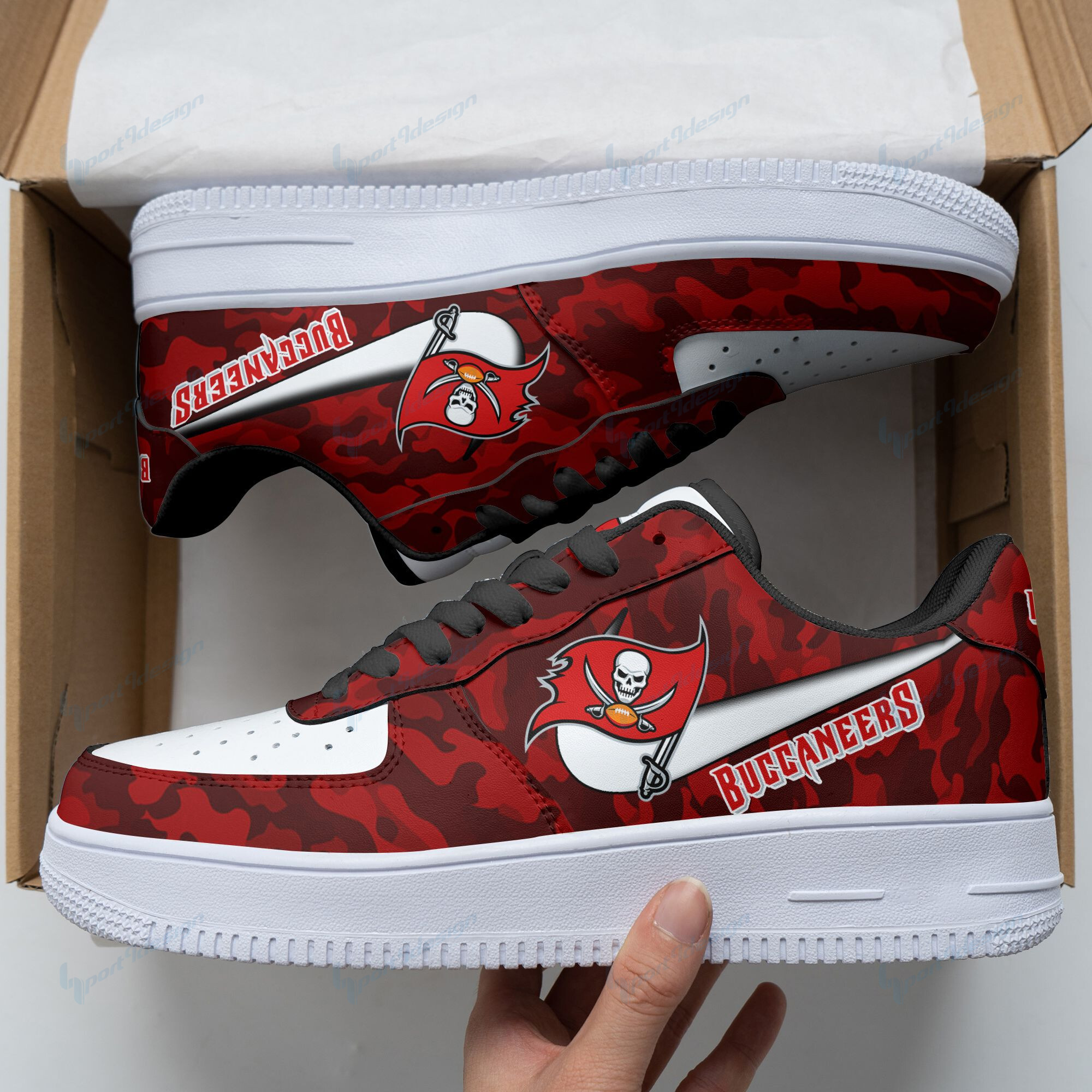 Tampa Bay Buccaneers Af1 Sneakers 74