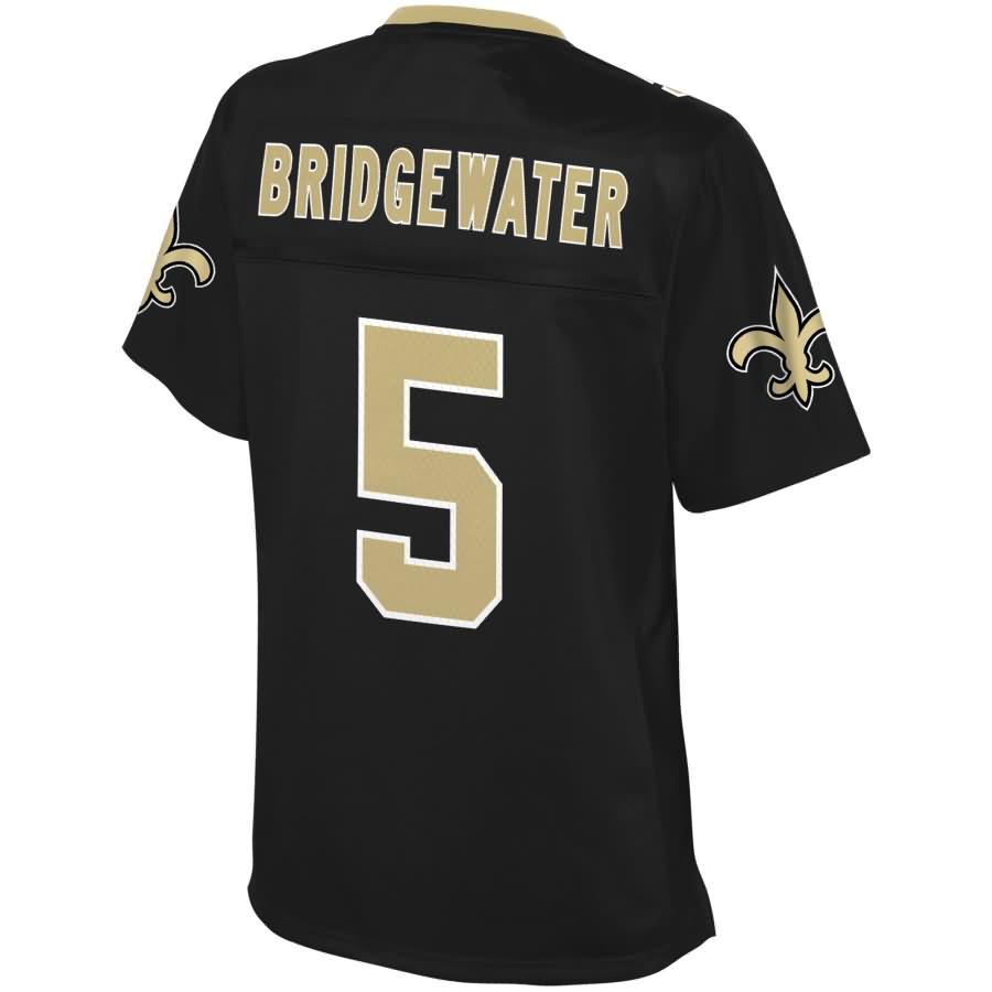 Teddy Bridgewater New Orleans Saints NFL Pro Line Womens Player Jersey – Black