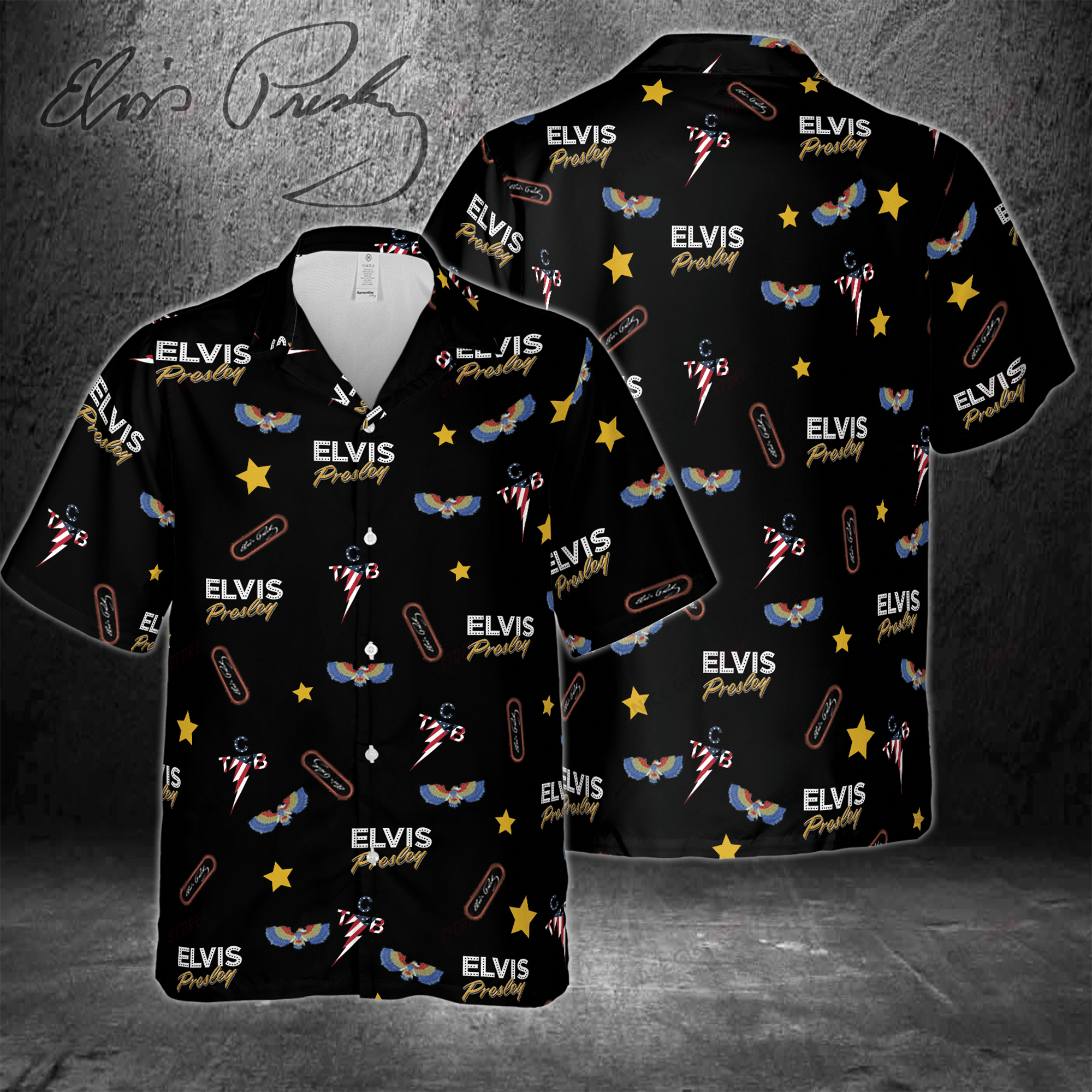 Elvis Presley Hawaiian 3D Shirt 3Hs-L6Q9