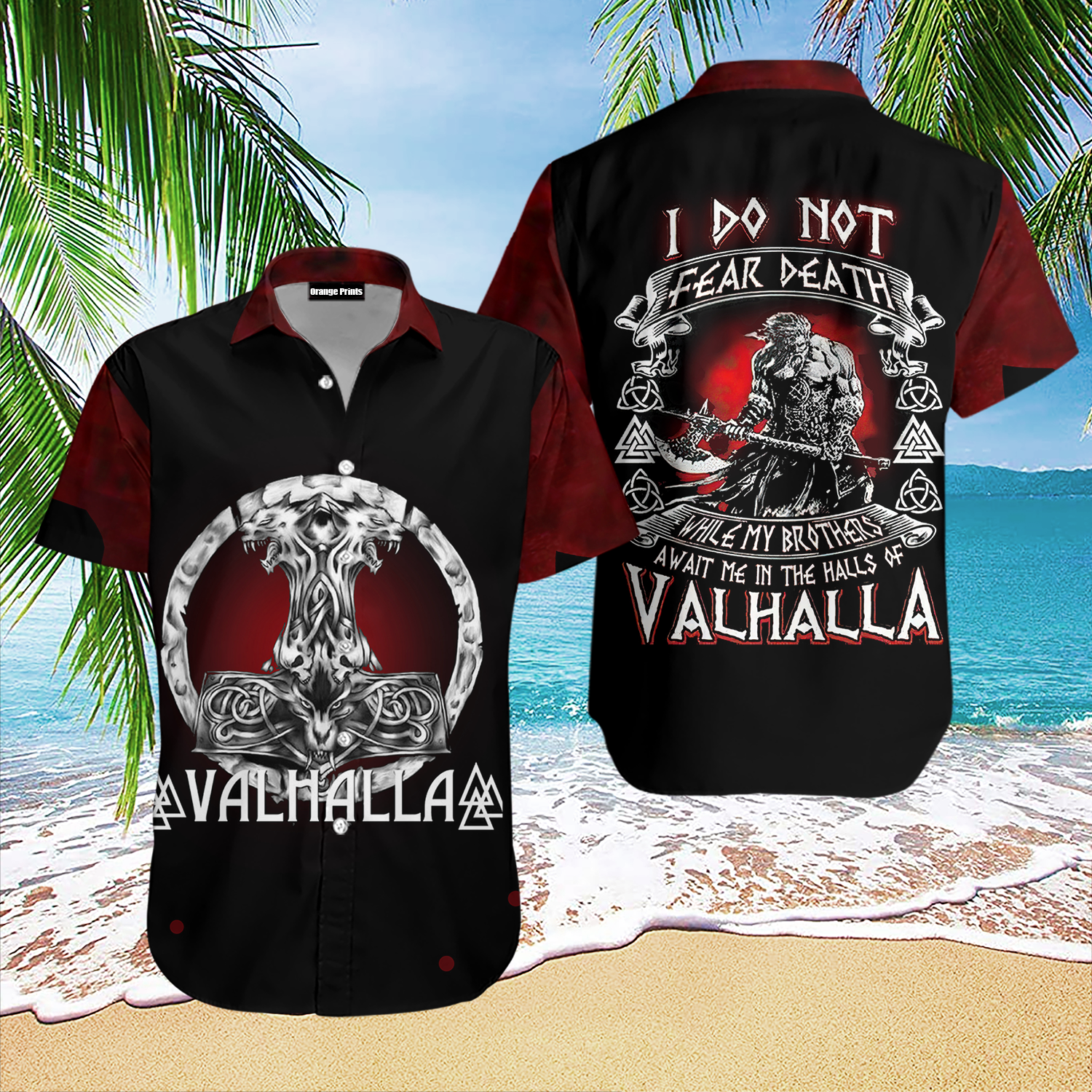 Vikings I Do Not Valhalla Hawaii Shirt For Men And Women Ha103734