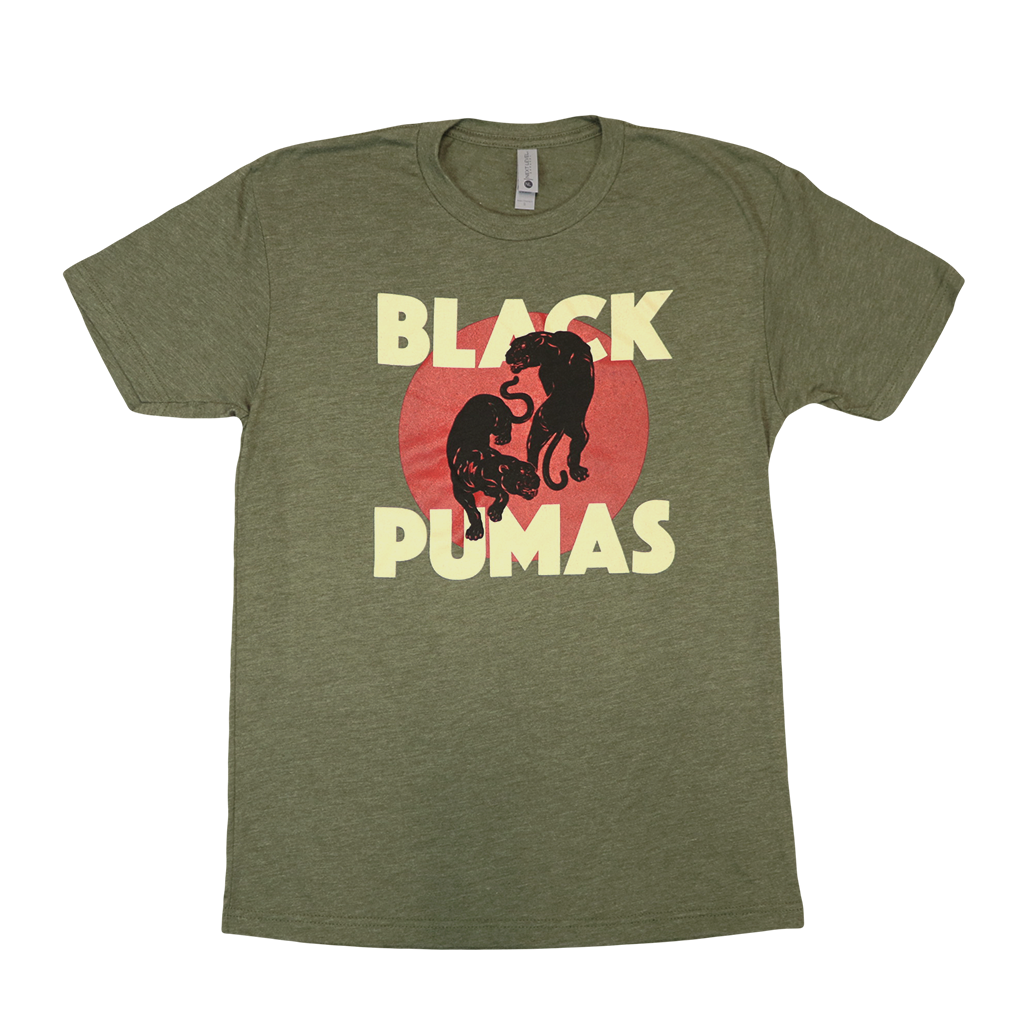 Double Puma Military Green Triblend T-Shirt