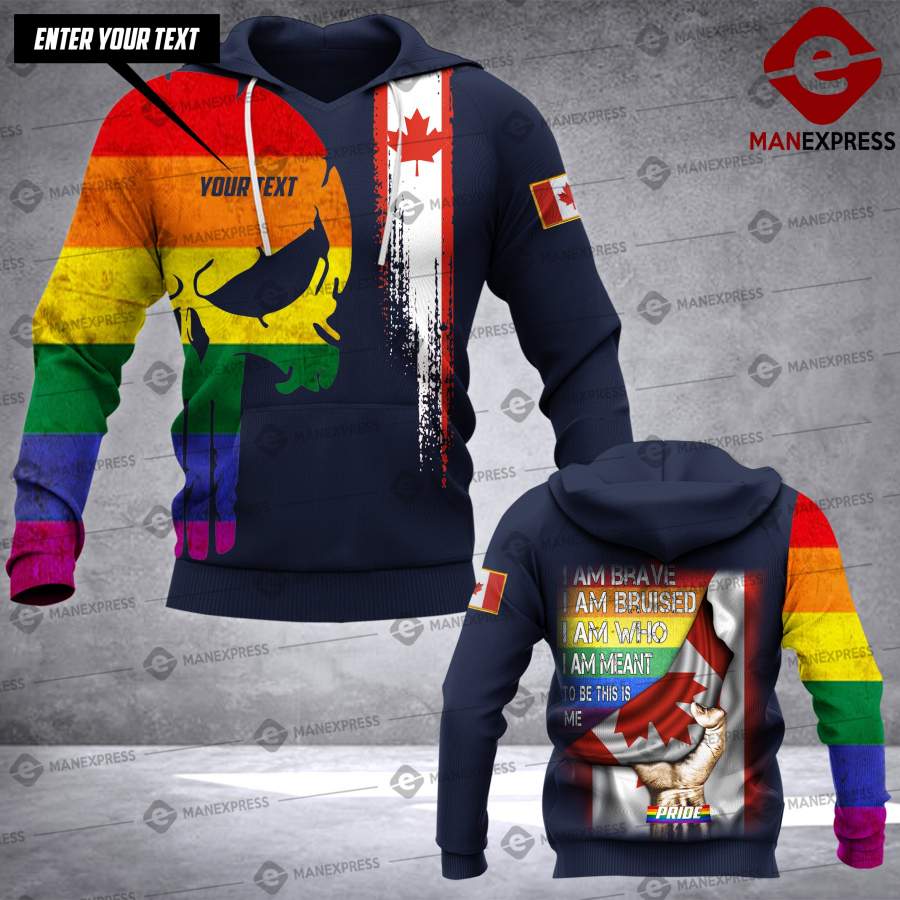 VH CUSTOMIZE LGBT CANADA  0604 – 3D ALL OVER PRINT