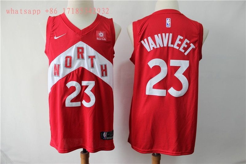 Toronto Raptors Fred Vanvleet #23 2020 NBA New Arrival Red Jersey