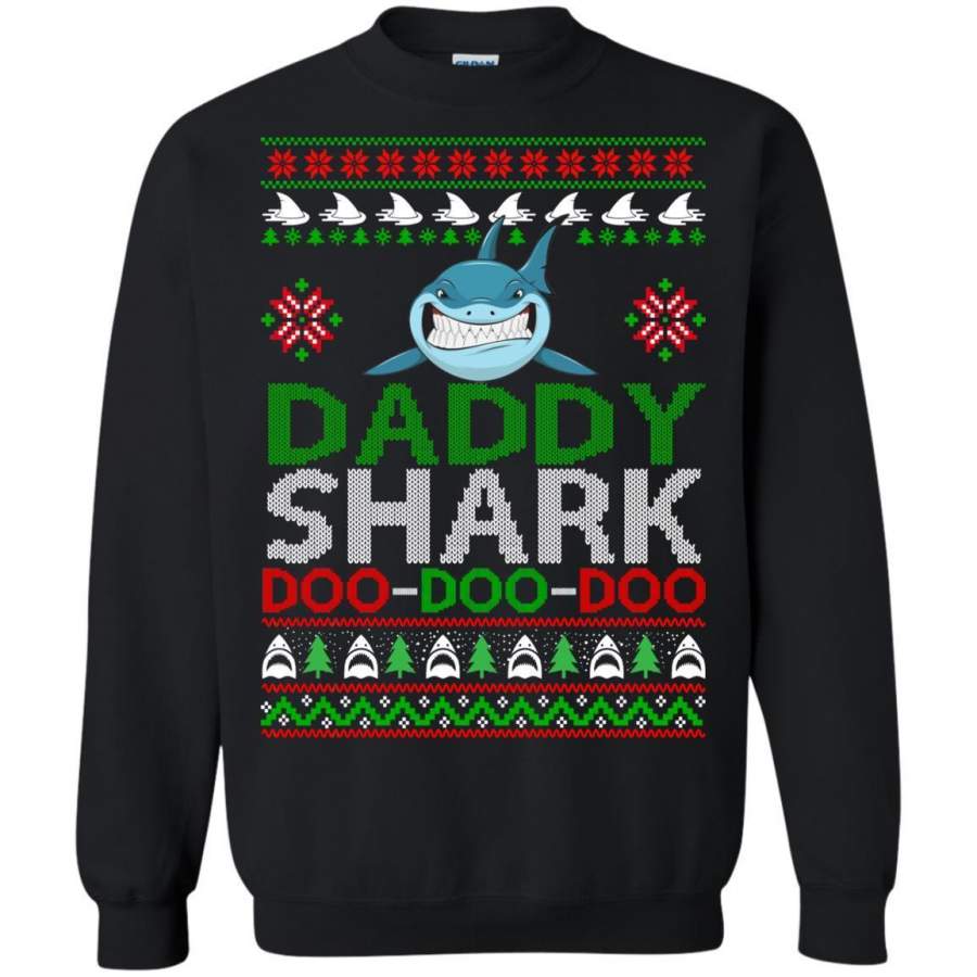 AGR Daddy shark Doo Doo Doo Christmas sweatshirt