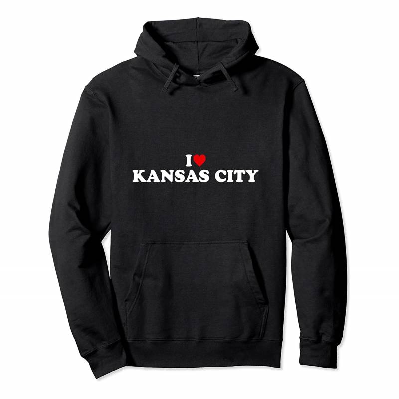 I Love Kansas City – Heart Pullover Hoodie, T Shirt, Sweatshirt