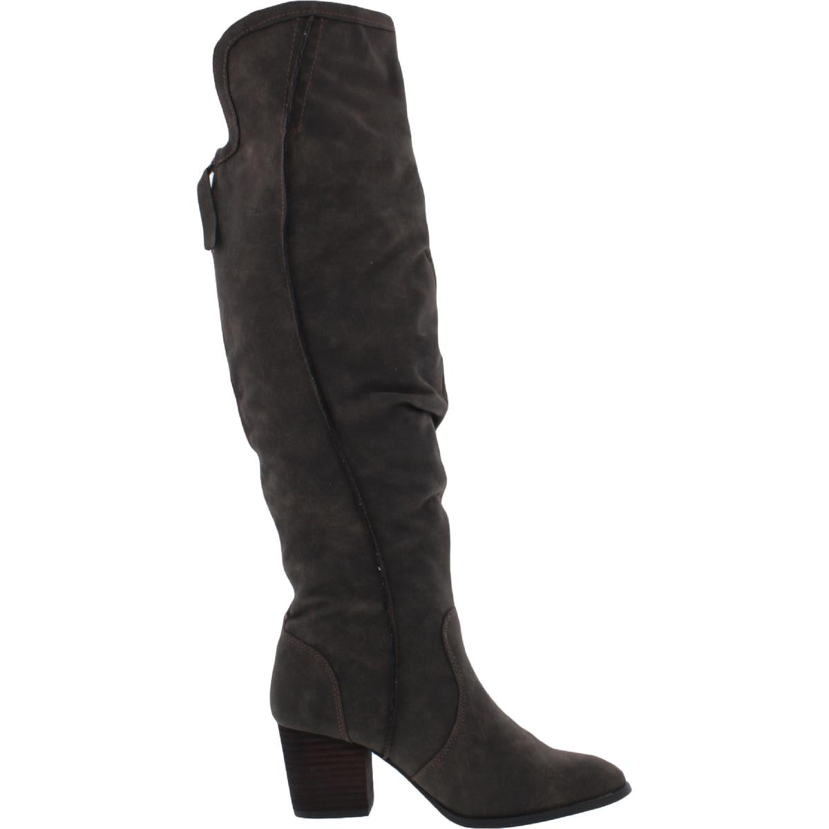 Southern Belle Womens Faux Leather Tall Over-The-Knee Boots