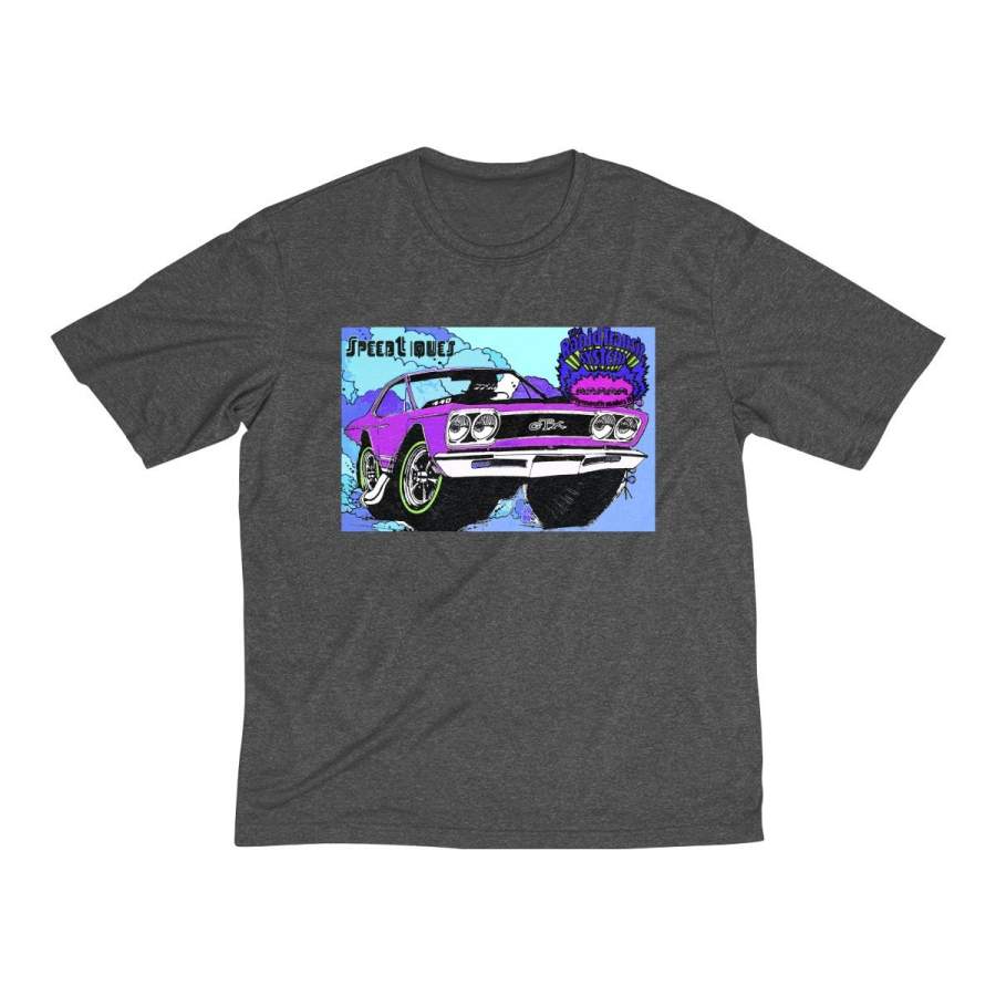 1969 Plymouth GTX Men’s Heather Dri-Fit Tee by SpeedTiques