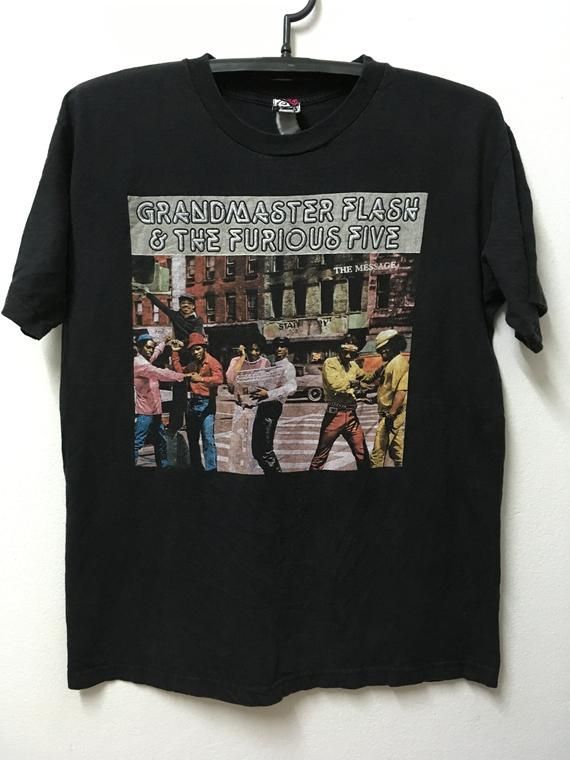 Vintage90S Grandmaster Flash And The Furious Five Public Enemy Run Dmc Beastie Boys Hip Hop Rap Shirt21 Shirt