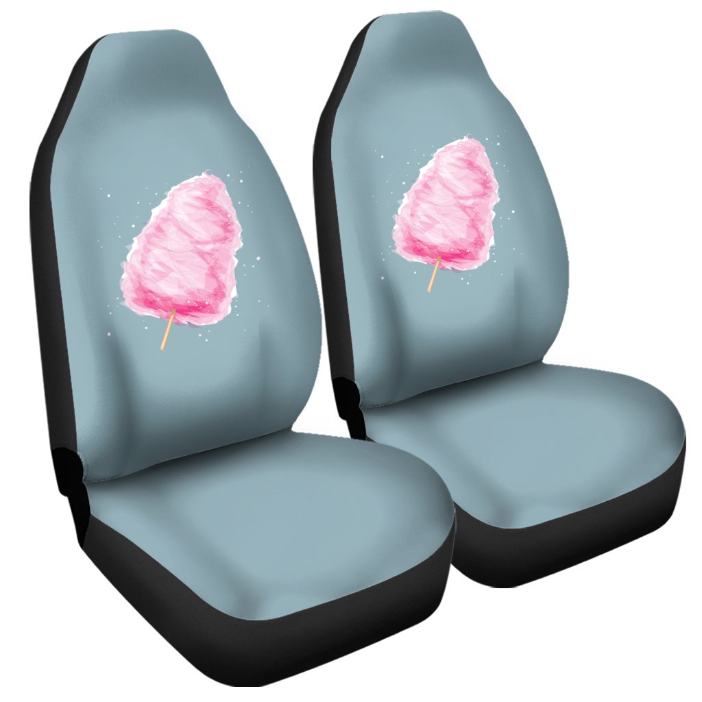 Sweet Cotton Candy Print Universal Fit Car Seat Covers